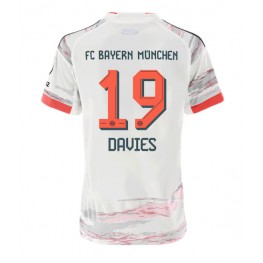 Bayern Munich Alphonso Davies #19 Uit tenue Dames 2025-26 Korte Mouw